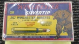 Full box Winchester Silver Tip 257 Roberts Ammo