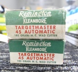 40 rds Remington 45 Wad Cutter Ammo