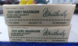 40 rds of 300 WBY Mag Ammo