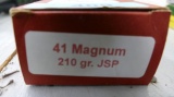 50 rds of 41 Magnum Ammo