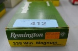 20 rds of 338 WIN Mag Ammo