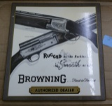 Browning Authorized Dealer Shotgun Plaque