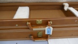 Pair of leather Browning Luggage Style gun cases