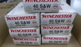 350 rds of Winchester 40 S&W