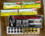 20 slugs & 30 rds of Winchester 308 Ammo