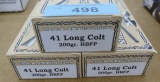 150 rds of 41 Long Colt Ammo