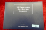 Uncirculated U.S Coin Mint Sets Collection Book