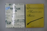 Powder Flask & KY Rifle hard cover books