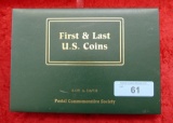 First & Last U.S. Coin Collection Book