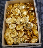 Box of Russian Uniform Buttons