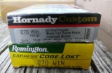 40 rds of 270 cal ammo