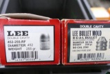 2 LEE Bullet Molds in boxes