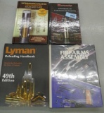4 Hornady & Lyman Reloading Books