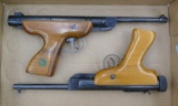 Vintage BSF & ZVP Air Pistol Pair
