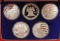 Set of 5 .999 2017 Statue of Liberty Coins