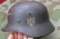 WWII Hand Painted Nazi Army Helmet