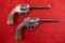 Pair of Iver Johnson Target 22 cal Revolvers