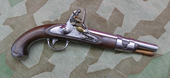 US Model 1819 North Flintlock Pistol