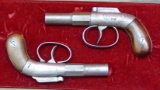 Pair of Peanut Sized Percussion Screw Bbl Pistols