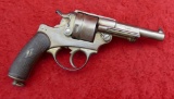 Antique French Model 1873 Military Revolver