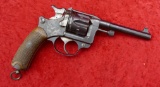 French WWI Model 1892 Military Revolver