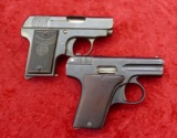 Pair of 25 cal Pocket Pistol