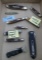 flat of Collector Pocket Knives