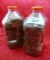 2 Tropicana Bottle full of Unsorted Wheat Pennies