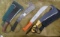 Box of 4 PAL Woodsman & other Machete knives