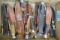 Lot of approx 18 Hunting Knives