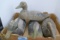 4 Vintage Wooden Duck Decoys Animal Trap Co