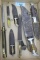 Box lot of 7 Assorted Hunting & Decorative Knives