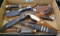 approx 12 Vintage Hunting Knives lot
