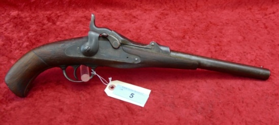 Antique US Springfield 1873 Trapdoor Pistol(DEW)