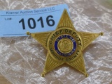 State of WI Monroe County Chief Deputy Badge