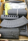 flat of AR Hand guards & Magazines
