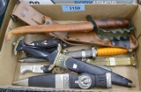 Box of Reproduction Military Knives