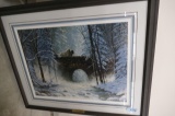 Winter Horse Carriage Print