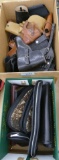 Box of Gun Leather & Pistol Sleeves