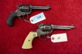 Pair of Antique Colt DA Thunderer Revolvers (DEW)