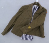 WWII Ike Jacket w/Insignia