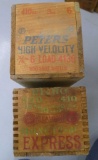 Peters & Remington Express 410 Ammo Crates