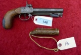 Pair of Antique Black Powder Pistols (DEW)