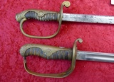 Pair of WWII Japanese Police Swords (DEW)