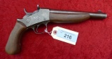 Antique Remington 50 cal Rolling Block Pistol