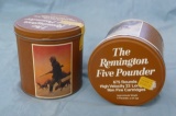 2 Full Remington Five Pounder 22 Collector Tins