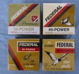 4 full boxes of Vintage 28 ga Ammo