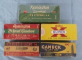 5 empty Bricks of Vintage Ammo