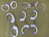 Box of Vintage Handcuffs