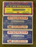 3 full boxes of Vintage Winchester 45-70 Ammo